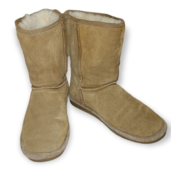 Bearpaw Emma 8" Mid Calf Suede Boot - Picture 1 of 10